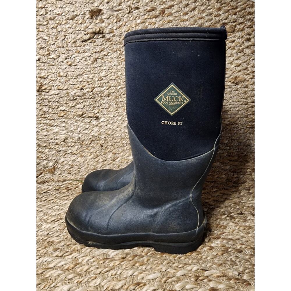Muck Boot Company Unisex Size Men's 5, Women's 6 Chore Mid Calf Boots - Black
